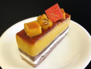 今月のおすすめケーキPOP-19 北海道かぼちゃのプリンケーキ / カフェ用 